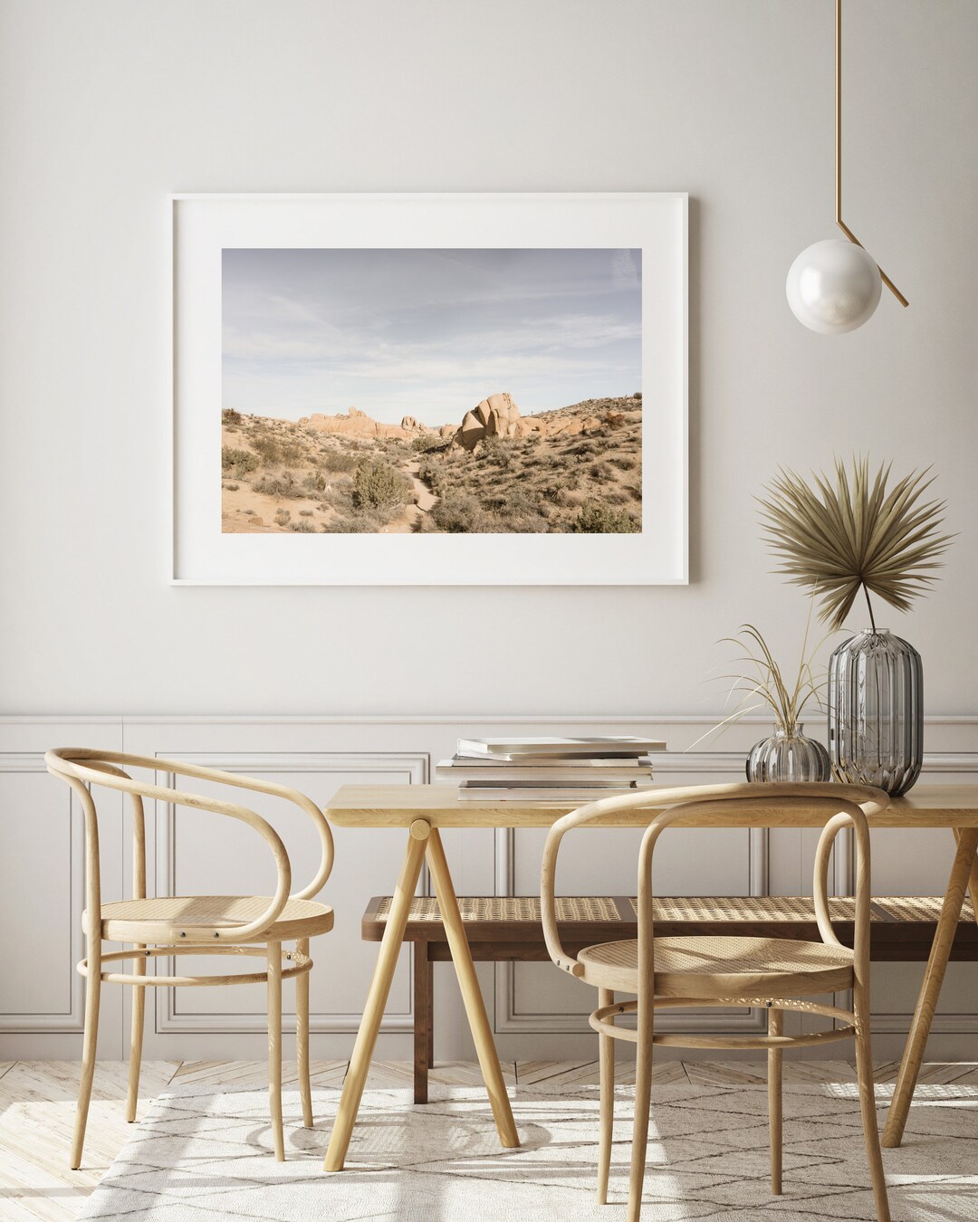 Desert Print Large Wall Art, Joshua Tree Travel Photography, Desert ...