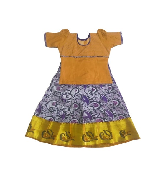 pattu pavadai for 3 year old