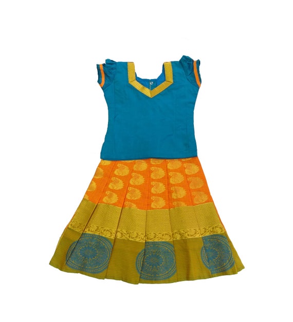 pure silk dress for baby girl