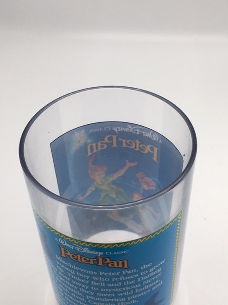 Peter Pan Disney Collector/'s Glass Burger King