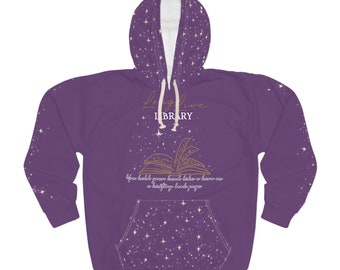 Long Live Library Unisex Pullover Hoodie