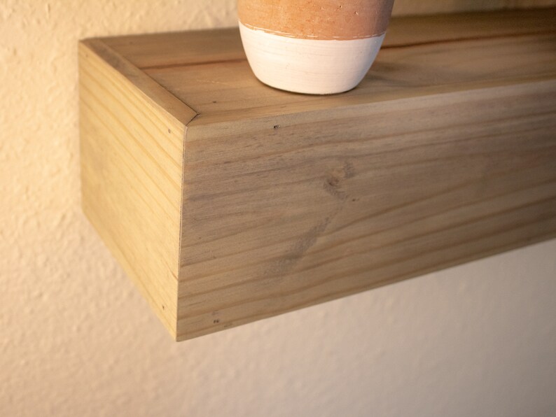 Pair of Rustic farmhouse kitchen floating shelves reclaimed Etsy