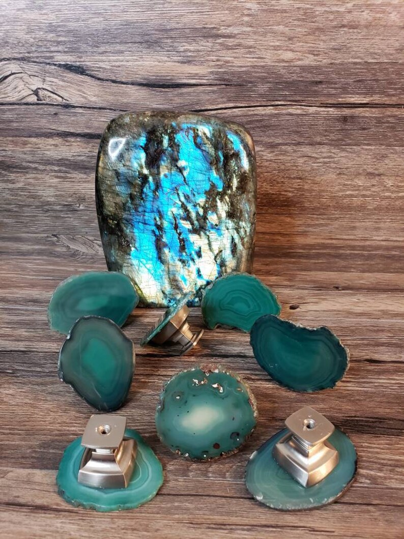home decor,dresser drawer knobs Agate crystal cabinet knobs,agate kitchen cabinet door knobs