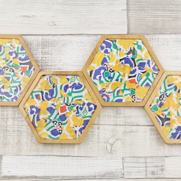 Decoupage Coasters Etsy
