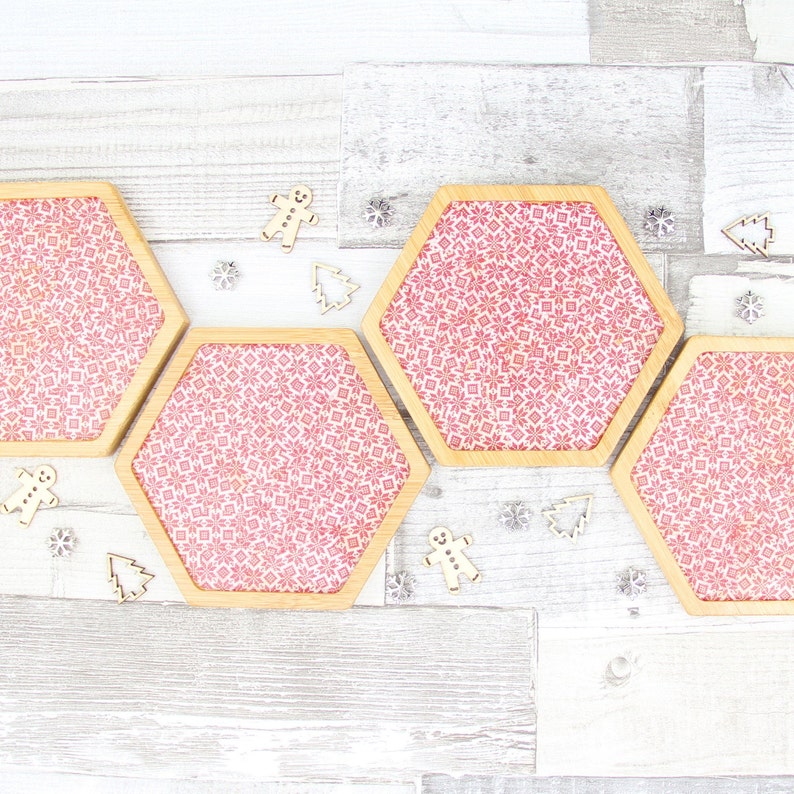 Christmas Decoupage Coasters Kit