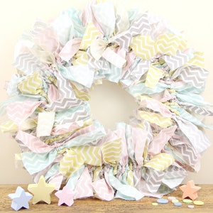 Rag Wreath Kit - Pastel
