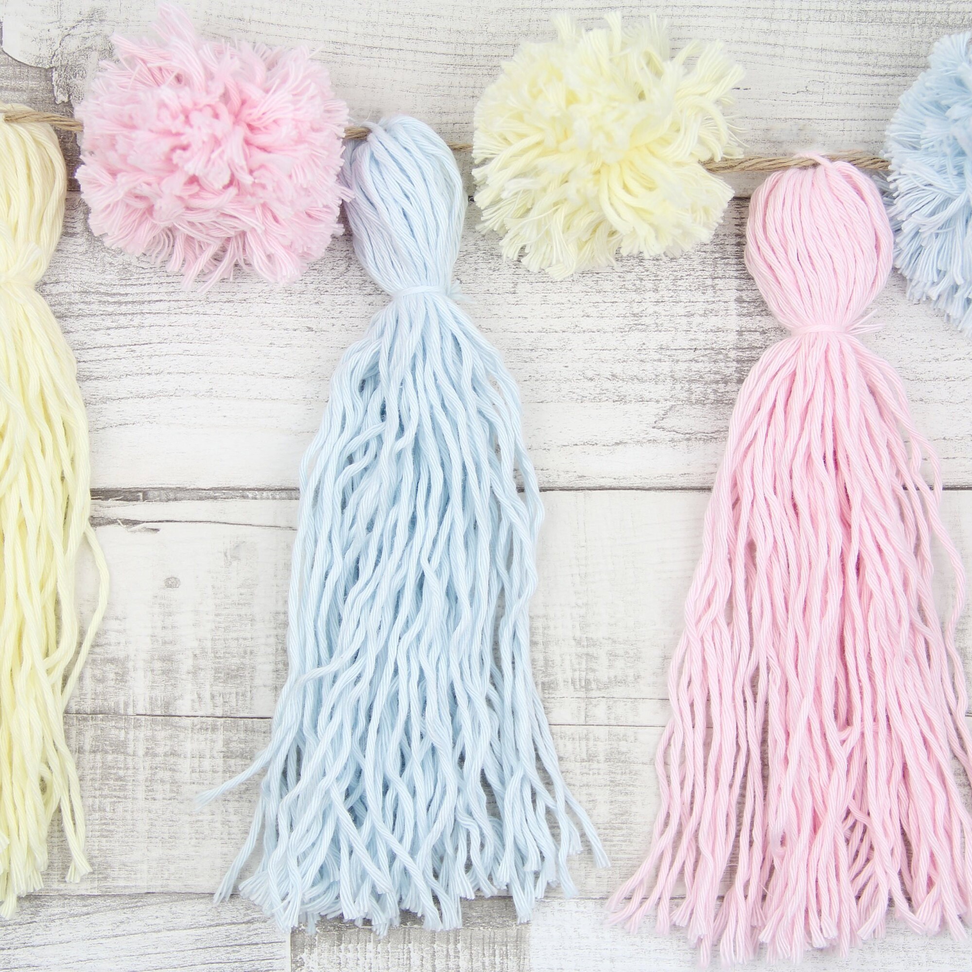 Yarn Garland Kit 3 Etsy