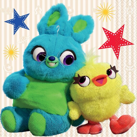 ducky and bunny plush