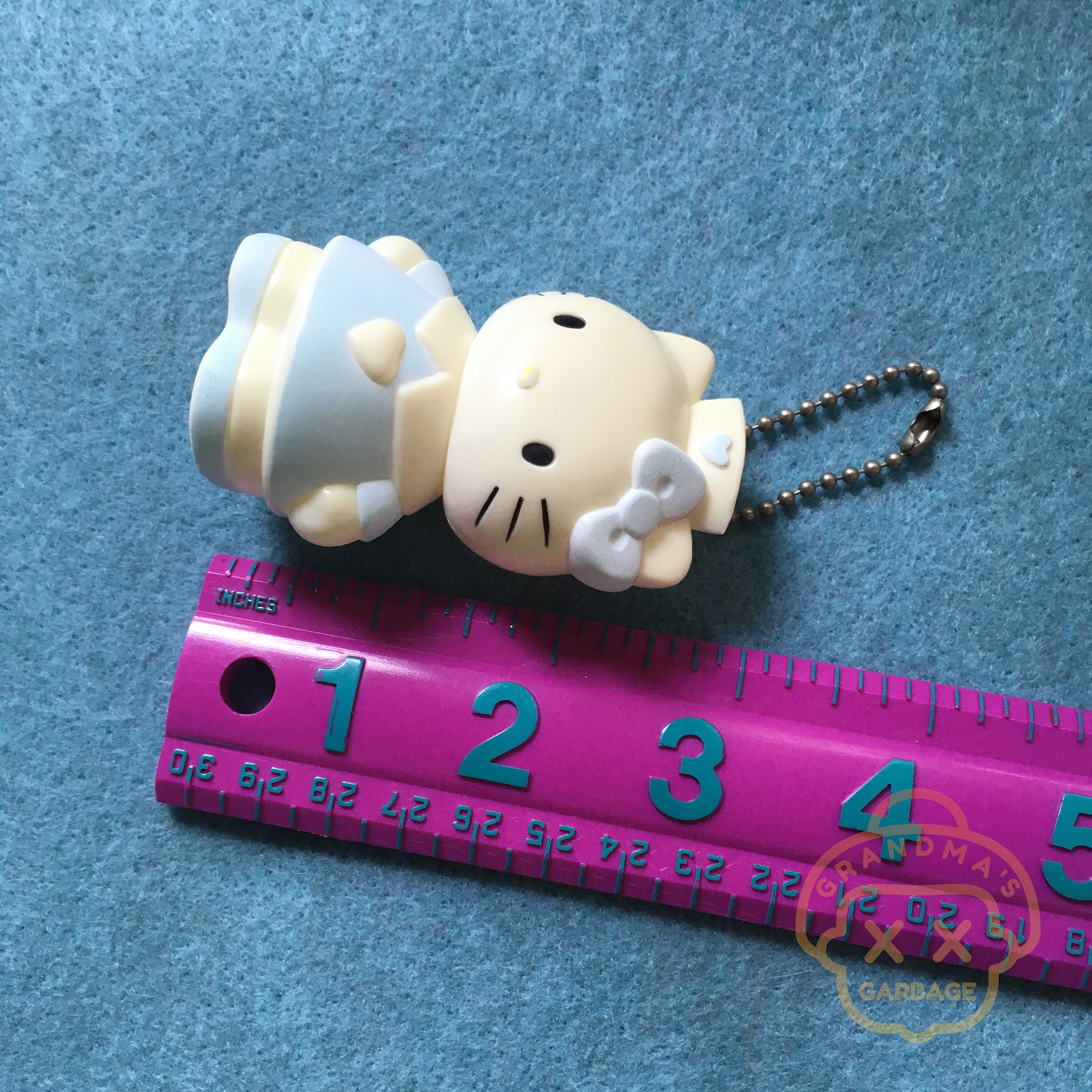 HELLO KiTTY NURSE TOY // Vintage Sanrio Mini Mascot Keychain Etsy