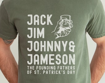 Funny St. Patrick's Day Comfort Colors Shirt: Irish Whiskey Pub Crawl Tee