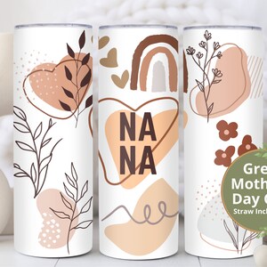 Boho NANA Tumbler for Grandma for Mother&#39;s Day - Cute Nana Travel Mug - Boho Tumbler for Mother&#39;s Day - Cute Mother&#39;s Day Gift for Grandma