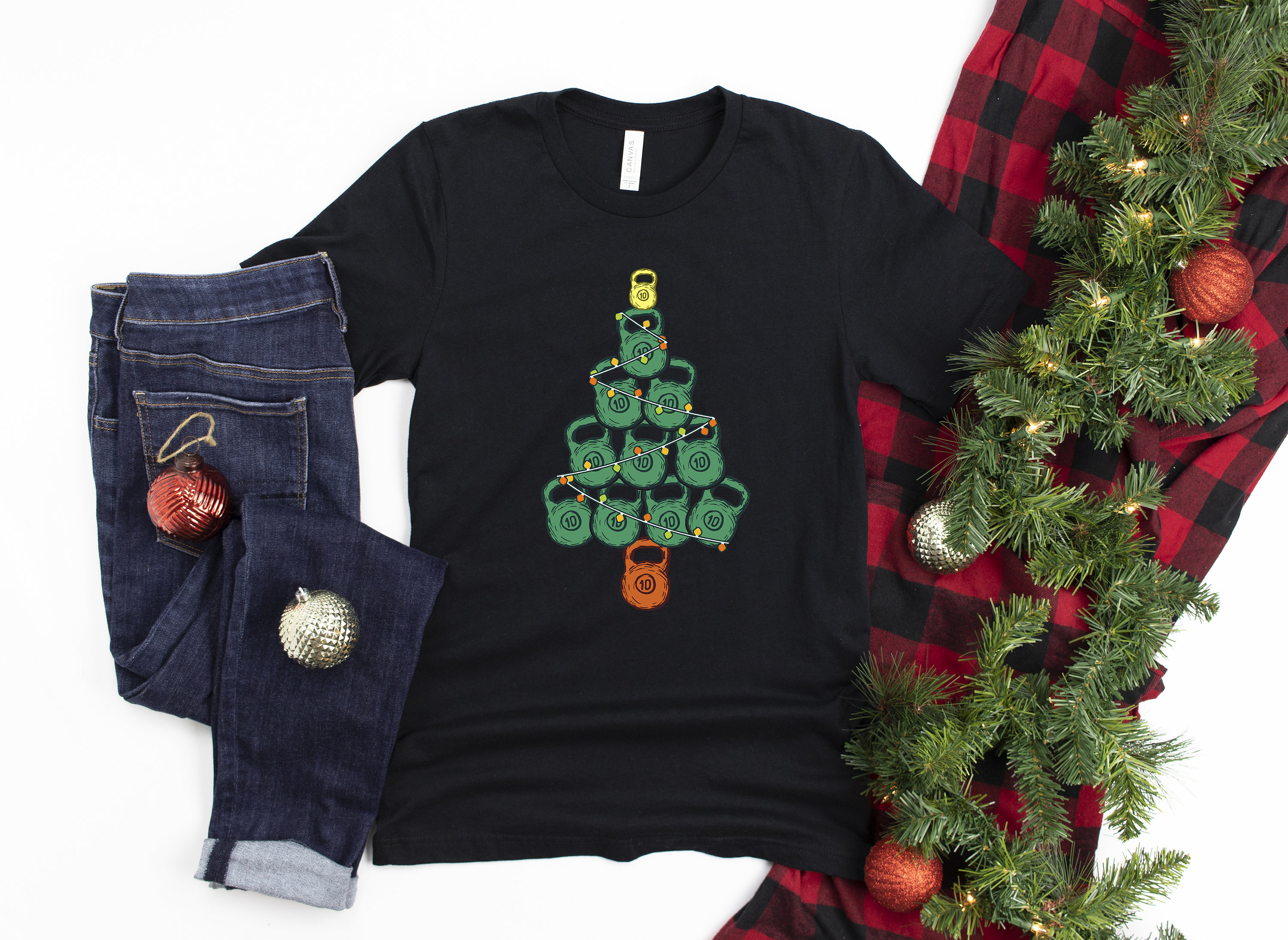 Christmas Tree Kettlebell / Women's T 