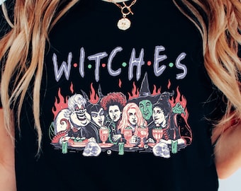 Witch Friends Shirt, Sanderson Witch Shirt, Disney Witches Shirt, Mickey's Not So Scary Halloween Shirt, Disney Halloween Shirt, Funny Witch