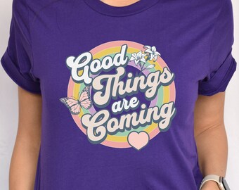 Good Things Are Coming Shirt, Retro Mental Health Shirts, Mental Health Matters Shirt, Mental Health Awareness, Retro Inspirational Shirt