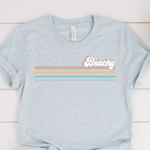 Beachy UNISEX Shirt, Retro Shirt, Beach Shirt, Summer Shirt, Cute Shirt, Hippie Shirt, Festival Shirt, Ocean Shirt, Surfer Shirt