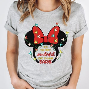 Most Wonderful Time To Wear Ears, Mickey&#39;s Very Merry Christmas Party Shirt, Disney Christmas Shirt, Festival Of The Holidays Shirt