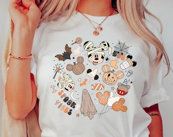 Retro Mickey Halloween Shirt, Halloween Shirt, Haunted Mansion Shirt, Disney Halloween Shirt, Disney Shirt, Mickey Halloween Party Shirt