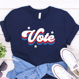 Vote Shirt, Voting Shirts, Retro Vote Shirt, Kids Voting Shirts, Voting Like A Girl, Vote, Election Shirt