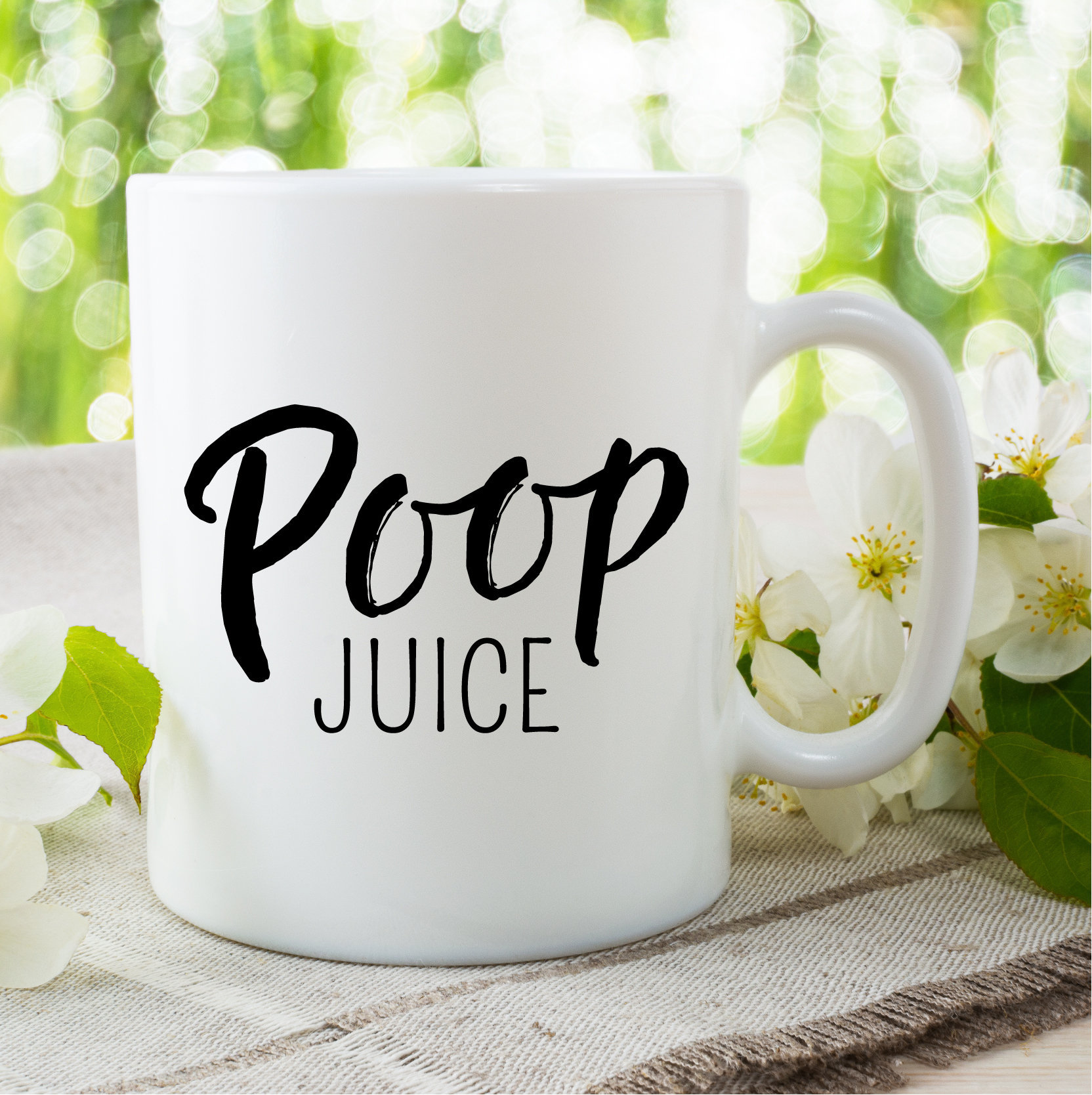 POOP JUICE taza de café tazas tazas de café divertido Etsy