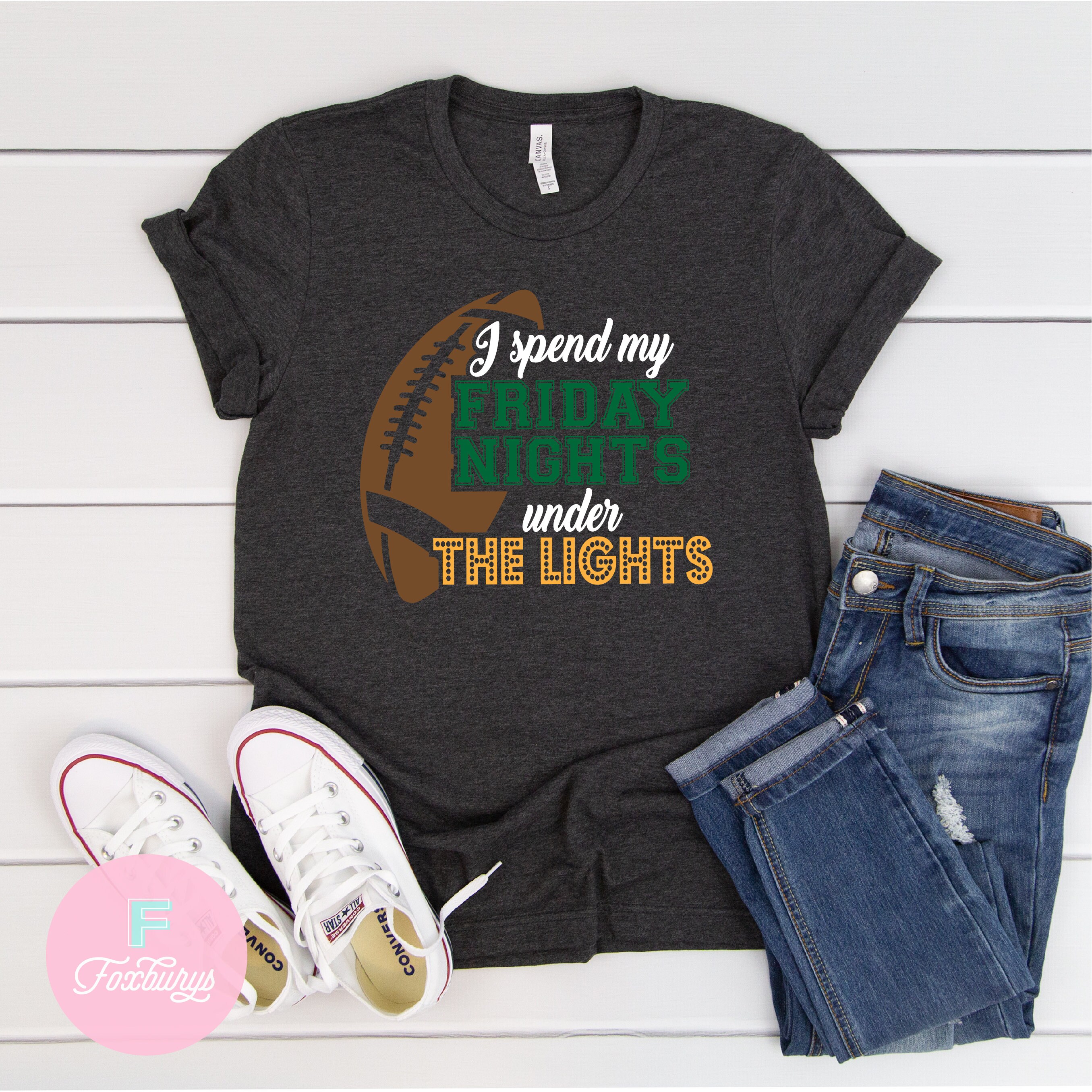 Friday Night Lights Shirt Football Mom Shirt Game Day Shirt Etsy
