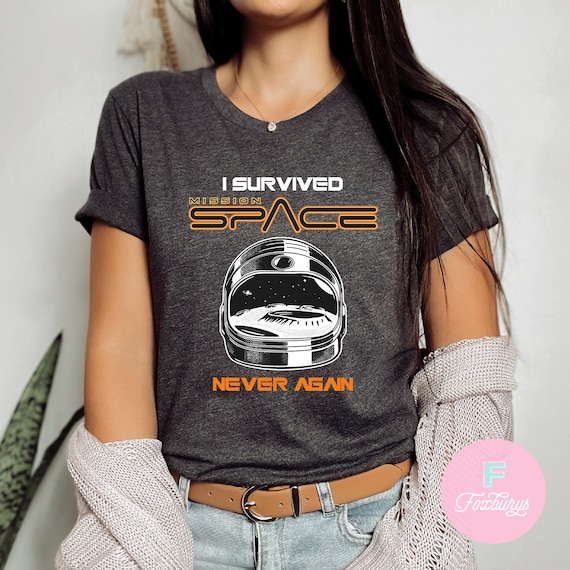 Funny Mission Space Shirt, I Survived Mission Space, Funny Epcot 