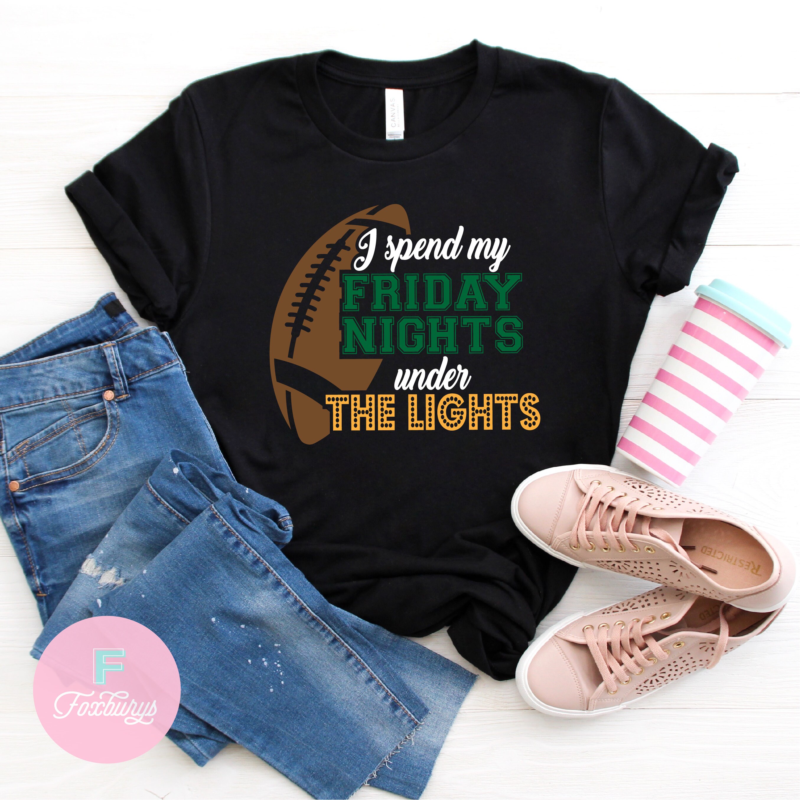 Friday Night Lights Shirt Football Mom Shirt Game Day Shirt Etsy