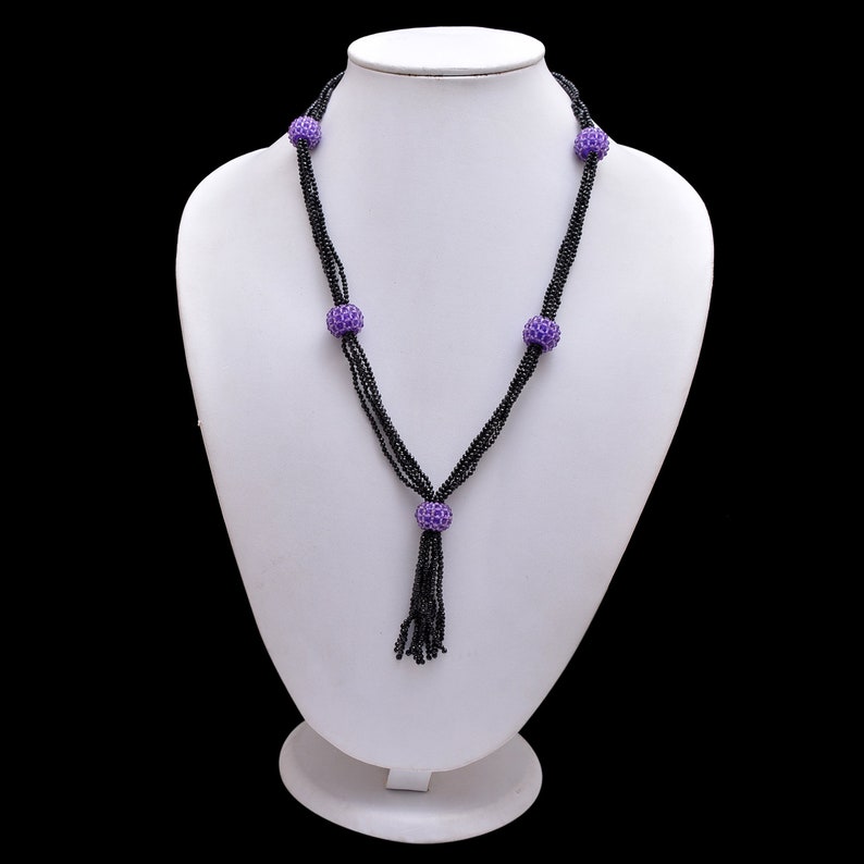Natural carnelian amethyst green onyx labradorite gemstone beads necklace beach jewelry bohemian necklace silver jewellery
