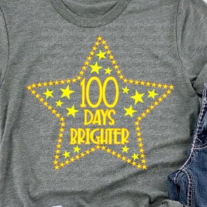 100 Schultage SVG, 100 Tage Hellerer SVG, 100 Sterne SVG, 100 Tage Hellerer Svg, 100. Schultag Svg, Silhouette, Cricut, Cut File