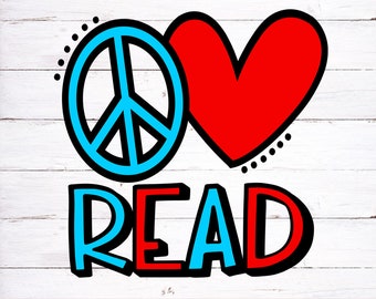 Download Love Reading Svg Etsy