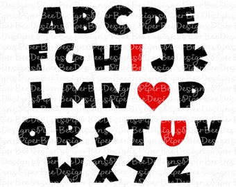 Free Free 279 Abc I Love You Svg Free SVG PNG EPS DXF File