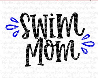 Download Swim Mom Svg Etsy