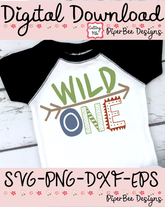 Download Wild One Svg First Birthday Svg One Birthday Svg Wild One Etsy