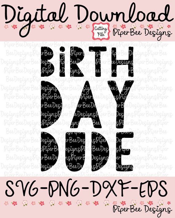 Download Birthday Dude svg Boy Birthday svg Birthday Boy svg | Etsy