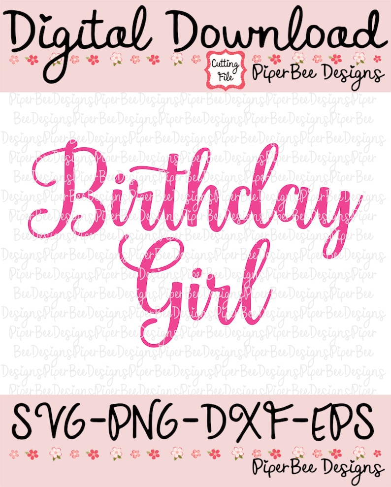 Birthday Girl Svg Girl Birthday Svg Birthday Girl Svg | Etsy