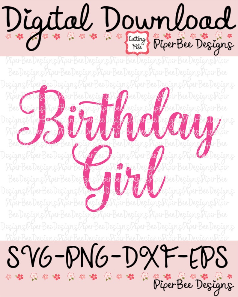 Birthday Girl Svg Girl Birthday Svg Birthday Girl Svg Etsy