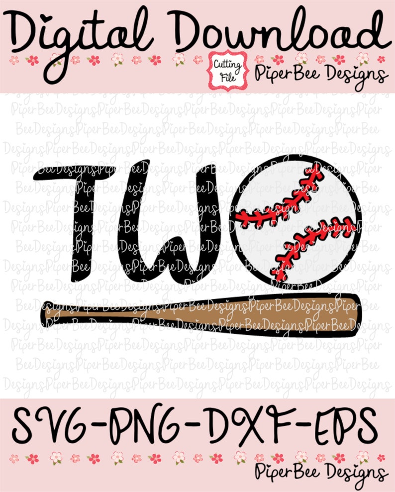 Download Second Birthday Baseball SVG 2nd Birthday SVG Baseball | Etsy