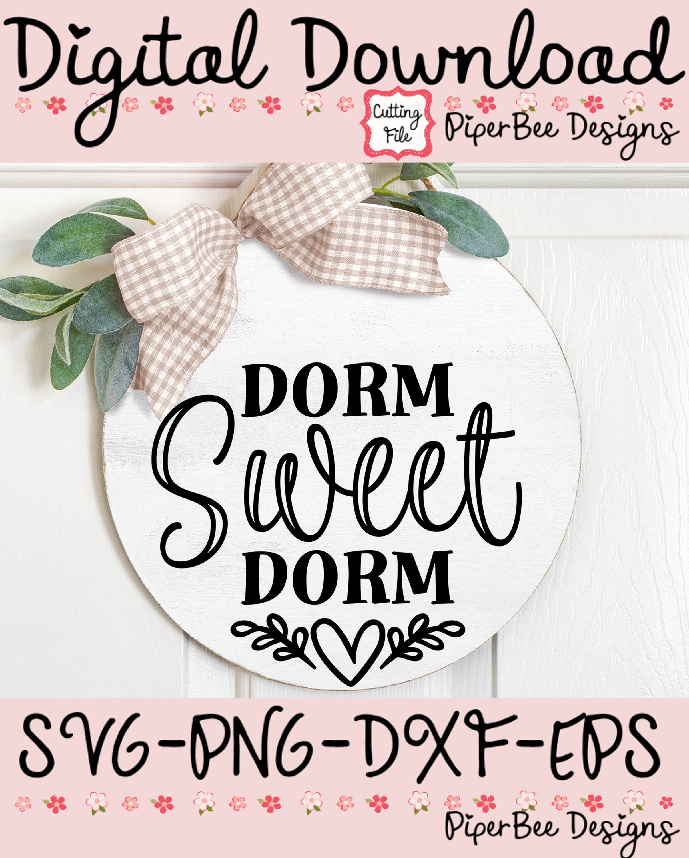 Dorm Sweet Dorm SVG Dorm SVG Dorm Room SVG Dorm Room Decor - Etsy