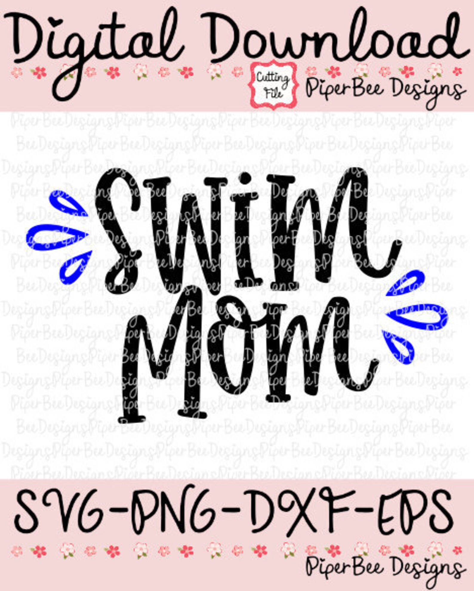 Swim Mom SVG Swim Team Mom SVG Swimming Svg Mommy SVG Mom | Etsy