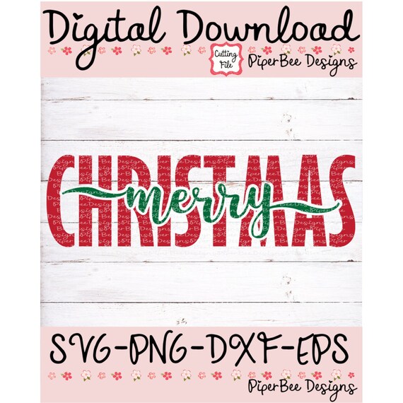 Download Merry Christmas Svg Christmas Svg Holiday Sign Svg Etsy PSD Mockup Templates