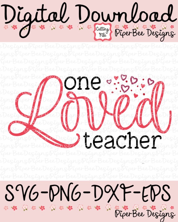 Papercraft Teacher Svg Teacher Love Svg Cut File For Cricut and ...