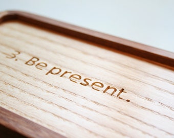 Be Present Box, The World-Famous Wooden Smartphone Box for Reclaiming the Present Moment Among Your Family, Group, or Office. FREE shipping!