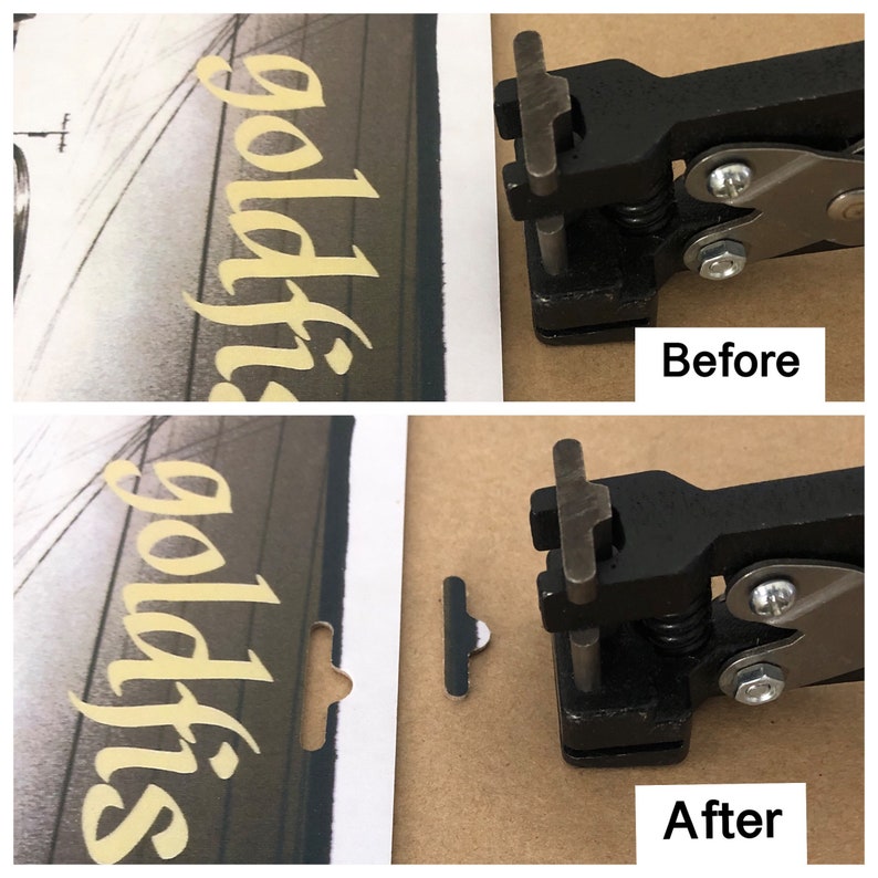 Action Figure Packaging Sombrero Hole Hang Punch Tool DIY Bootleg Toys Art image 1