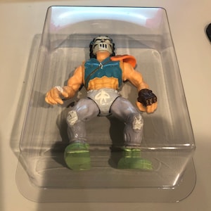 Caixa de bolha em escala TMNT de 4,5" DIY Bootleg Action Figure Embalagem de brinquedo