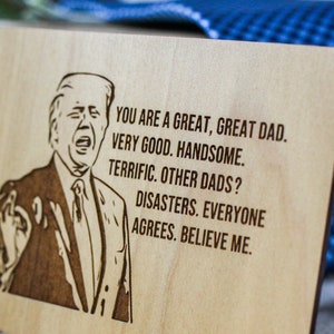 Regalo divertente per papà, biglietto divertente per la festa del papà, regalo per la festa del papà, regalo personalizzato,