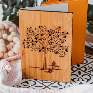 Valentines Day Gift for Him, Valentines Day Card, Wooden Valentines Card, Wooden Greeting Cards,