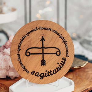 Boogschutter verjaardagskaart, Boogschutter kaart, Zodiac Card, astrologie kaart, december verjaardag, Boogschutter cadeau, sterrenbeeld cadeau voor haar