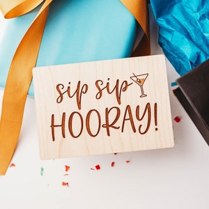 Cartão de aniversário divertido, cartão personalizado, cartão de melhor amigo, cartão de aniversário para mulheres, cartão de aniversário de madeira, cartão de felicitações, cartão de aniversário BFF