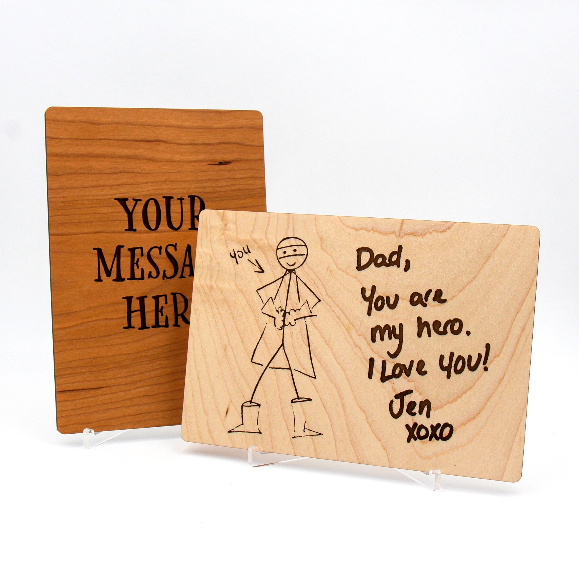 Custom Handwriting Engraved Handwriting Personalized Gifts Etsy