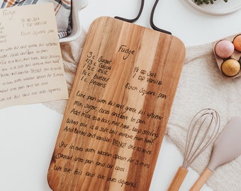 Handwritten Recipe, House Warming Gifts New Home, Personalized Cutting Board, Couples Gift, Housewarming Gift,