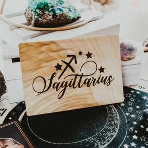 Boogschutter Zodiac Card, Boogschutter Verjaardagskaart, Zodiac Verjaardagskaart, November Verjaardagscadeau, Astrologie Kaart, Boogschutter Cadeau voor hem